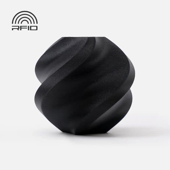 BAMBU LAB - PLA Matte 1.75mm Filament (Zwart)
