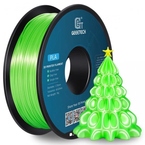 Geeetech - PLA Silk Green (1.75mm