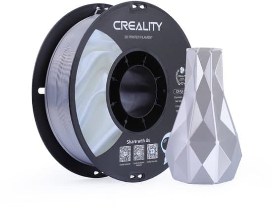 Creality Filament Cr-Silk Pla Voor 3D Printen Zilver 1Kg Voor Modellen