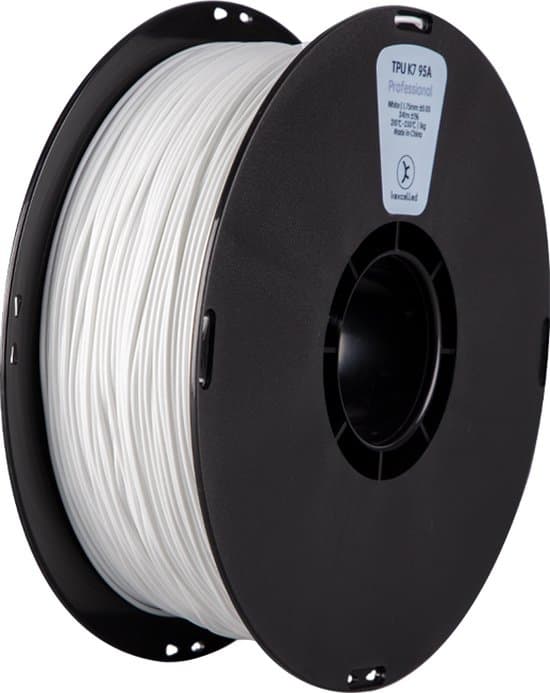 Kexcelled TPU 95A Wit/White 1.75mm 1 kg