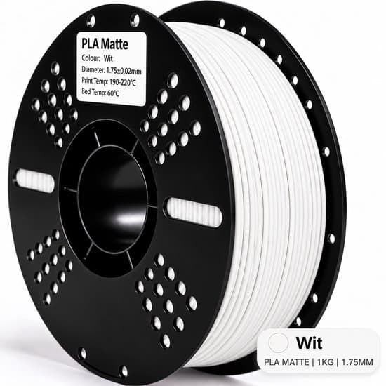 PLA Matte Filament (Wit)