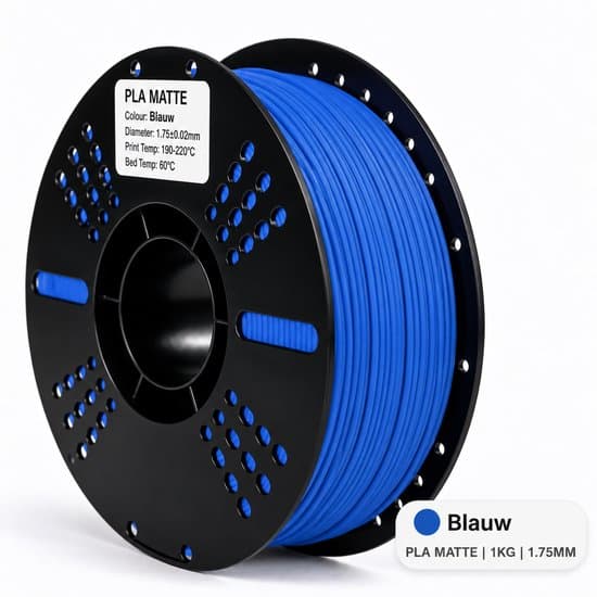 PLA Matte Filament (Blauw)