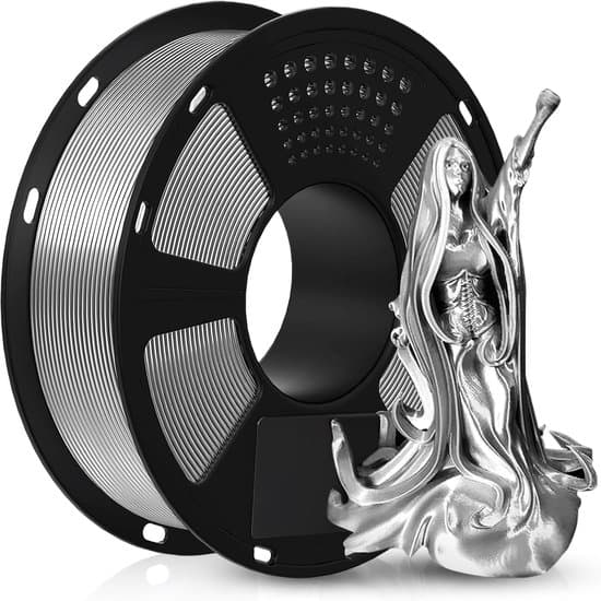 PLA Filament Zilver 1KG (Incl. Spoel) 1.75mm