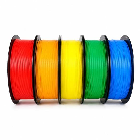 PLA+ filament (Rood / Oranje / Geel / Groen / Blauw)