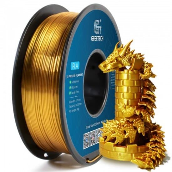 Geeetech - PLA Silk Gold (1.75mm