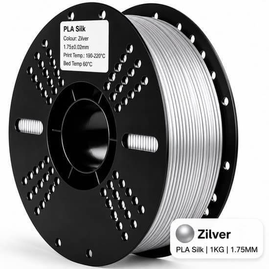 PLA Silk Filament (Zilver)